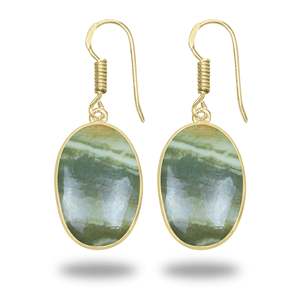 Boucles d'oreilles vintage en argent givré style serpentine, plaqué or 18 carats, design exagéré, pour femme, style chunky, idéales pour les fêtes et les cadeaux - Meilleures ventes - Product Image 3