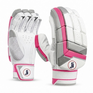 Guantes de críquet, guantes profesionales para bateo de críquet, diseño protector ligero y cómodo, material transpirable para entrenamiento - Product Image 5