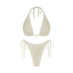 Maillot de bain taille basse de haute qualité, tissu doux et confortable, résistant, idéal pour bronzer, bikini de plage pour femme - Product Image 5