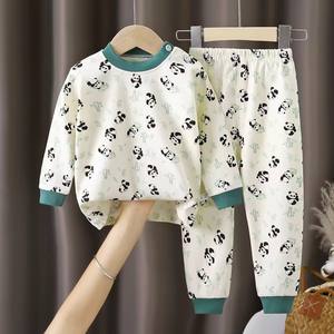 Conjunto Deportivo de Primavera para Niños, Sudadera y Pantalones de Algodón, Ropa Informal, Unisex, Cómodo - Product Image 1