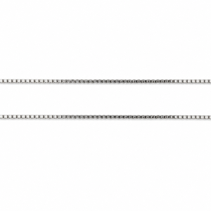 925 Sterling Silver Box Chain <b>Anklet</b> for Women High Polish Minimalist Geometric Link Design Daily Wear Party Wedding Gift - Product Image 4