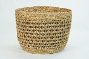 CRUX SERIES <b>Hamper</b> Baskets Seagrass Water Hyacinth Basket Pantry Organizer Layout For Laundry Room - Product Image 6