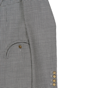 Blazer à carreaux ajusté pour homme printemps-automne 2026, croisé, décontracté, style universitaire, personnalisable OEM ODM, prêt à expédier - Product Image 3