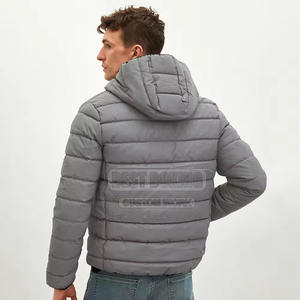 Chaqueta Acolchada Impermeable con Capucha, Abrigo Cálido Aislado para Invierno, Ropa de Exterior para Hombre - Product Image 5