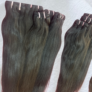 Extensiones de Cabello Humano 100% Virgen Remy Indio de Donante Único, Doble Trama a Máquina, Cutícula Alineada, Ondulado Suelto, Paquetes de Cabello Rastreables - Product Image 4