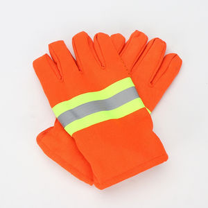 Guantes de Protección para Trabajo, Guantes de Bombero de Cuero de Nueva Llegada, Guantes de Bombero Cómodos de la Mejor Fabricación - Product Image 4