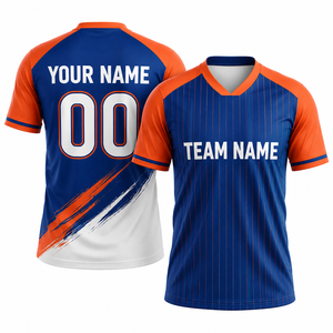 เสื้อฟุตบอลแขนสั้นผ้าตาข่ายระบายอากาศคุณภาพสูง ปี 2023-24 สำหรับทุกเพศ พร้อมโลโก้สั่งทำ ชุดยูนิฟอร์มครบชุด - Product Image 1