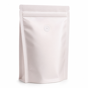 Bolsas de Café con Fondo Cuadrado de PE Holográfico Impresas con Grabado Personalizado, con Válvula y Cierre para Empaque de Productos para el Cuidado de la Piel - Product Image 4
