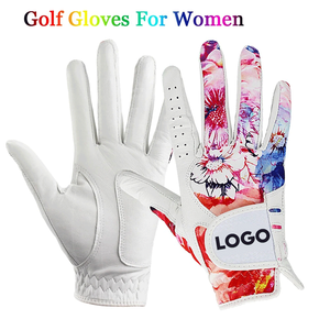 Gants de golf en cuir Cabretta avec logo personnalisé, haute qualité, résistance élevée, pour hommes et femmes, main gauche ou droite, accessoires de golf - Product Image 3