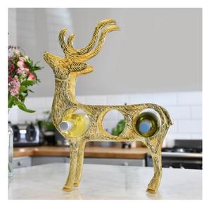 Estante para vinos de encimera, moderno, de metal negro, soporte independiente para botellas, para gabinetes y despensas - Product Image 6