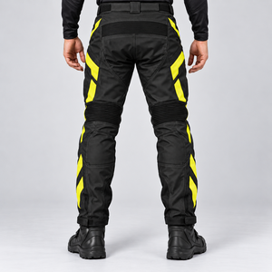 Pantalon de moto de qualité supérieure avec tissu résistant, coupe confortable, design protecteur, construction respirante pour la conduite à moto - Product Image 6
