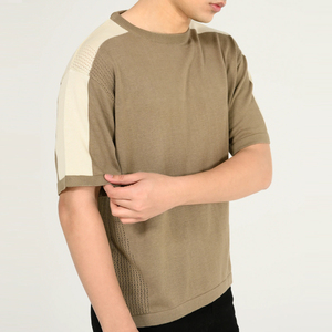 เสื้อยืดโอเวอร์ไซส์ผู้ชาย พรีเมียม เนื้อผ้าหนา ทรงหลวม ไหล่ตก 100% ผ้าฝ้าย เสื้อยืดผู้ชาย - Product Image 6
