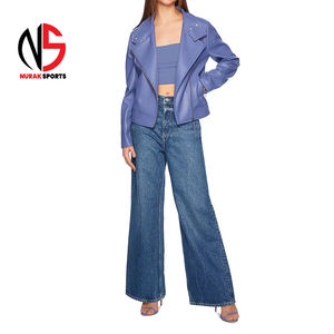 Chaqueta de Cuero Genuino para Mujer, Personalizada, de Invierno, con Cierre, Manga Larga, Tejido Suave para Oficina, Ropa de Mujer, Chaquetas en Nurak 2026 - Product Image 5