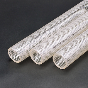 Tuyau en PVC renforcé transparent Ascent India, 37,5 mm ID x 45 mm OD, tressé, pour eau et air industriels - Product Image 2
