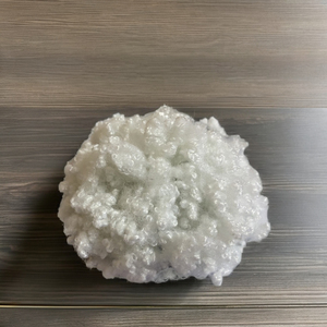 Venta Directa de Fábrica: Fibra 15D de Poliéster Blanco Duradero para Relleno de Sofás, Material Reciclado de Fibra Hueca Conjugada Hilada - Product Image 1