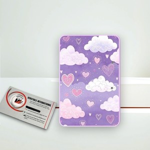 Customized <b>Shape</b> Color Acrylic Eyelash Extension <b>Box</b> Rectangle <b>Heart</b> Cloud Pattern Eco-Friendly Reusable Beauty Tool Lash Pallet - Product Image 1