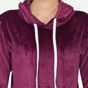 ชุดวอร์มผ้าฝ้ายแท้ 100% แบบหนา พิมพ์ลายตามสั่งสำหรับผู้หญิง - Product Image 6