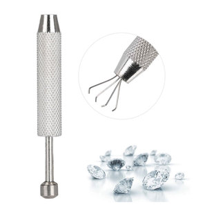 Professional Stainless Steel 6 cm Ball Grabber Tweezers For Small Body Jewelry Balls And Professional Piercing - Product Image 1