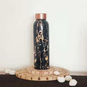 Meilleure Vente Bouteille de Sport 100% Cuivre 1000ml Écologique Anti-fuite Prix Imbattable Émail Original Imprimé Vente en Gros - Product Image 2