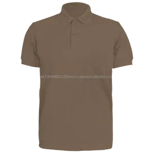 Camisetas Personalizadas Gruesas 2025 de Algodón Tejido para Polos, Cuello Alto, Corte Amplio y Largo, Color Sólido, Entrega Rápida - Product Image 4