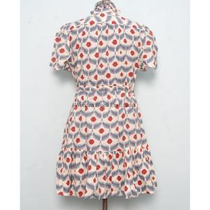 Robes d'été pour femmes, style unique, longueur courte, en coton doux et lisse de qualité supérieure, à manches courtes. - Product Image 6