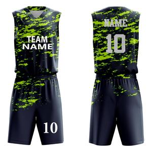 Uniformes de Baloncesto 100% Poliéster Puro, Servicio OEM, Venta al Por Mayor con Envío, Personalizados, Manga Corta, Antibacterianos - Product Image 6