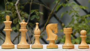 Russian Promotional Large 3.5 Inches <b>Wooden</b> Durable Luxury <b>Chess</b> Pieces for Children Handmade Unisex Playing <b>Set</b> - Product Image 3