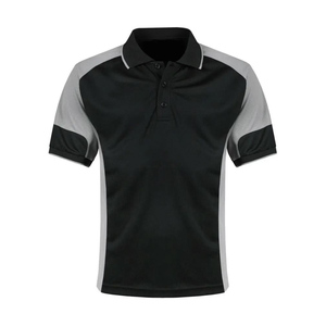 Chemises polo pour hommes en couleur unie, tissu respirant, chemises décontractées pour hommes, dernières tendances en matière de chemises polo pour adultes, livraison directe d'usine - Product Image 3
