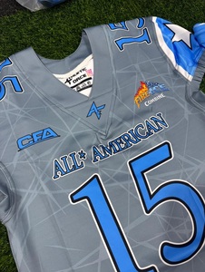 Maillots de rugby américains personnalisés en sublimation en gros, nouveau design, uniformes de ligue de football américain à personnaliser - Product Image 5