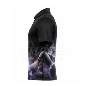 เสื้อโบว์ลิ่งแบบระบายอากาศได้ดี ขนาดพลัสไซส์ พร้อมการผสมสีที่ทันสมัย สามารถเลือกสีและขนาดได้ตามต้องการสำหรับการแข่งขันและสโมสร - Product Image 4