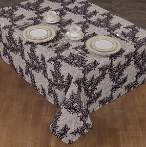 Nappe en coton écologique Sai Impex, motif floral moderne imprimé, taille personnalisée, textile de maison en coton doux du Tamil Nadu - Product Image 1
