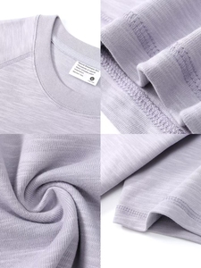 T-shirt à manches courtes pour homme, couleur unie, col rond, tricoté, respirant, coupe classique, vêtements décontractés, vert - Product Image 6