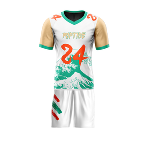 Conjunto de Jersey y Pantalones Cortos de Flag Football de Alto Rendimiento, Transpirable, Ligero, de Poliéster, Ropa Deportiva para Equipos - Product Image 4