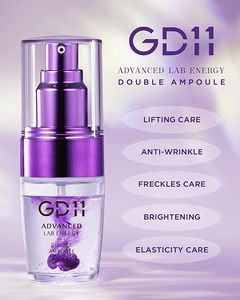 GD11เซรั่มบำรุงผิวหน้าแบบสองหลอดพร้อมเปปไทด์คอมเพล็กซ์และกรดไฮยาลูโรนิกที่ผลิตในประเทศเกาหลี - Product Image 2