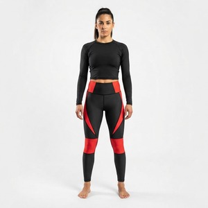 Leggings de BJJ personnalisés pour femmes, sublimation, extensibles, pour l'entraînement au grappling - Product Image 6