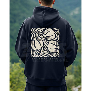Sudaderas Modernas de Moda para Hombre, Sudaderas Extra Grandes de Algodón Mezclado, Sudaderas con Capucha Elegantes para Hombre - Product Image 2