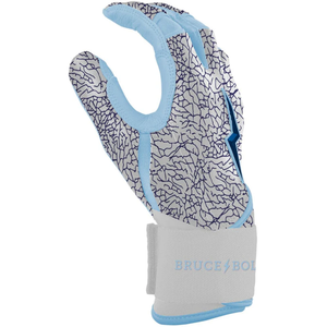 High-Quality 100% Cabretta Leather Baseball Batting Gloves 0.9mm Custom Logo <b>Snap</b> Closure Professional Grade - Product Image 3