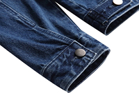 Vestes en jean unisexes décontractées streetwear, écologiques, respirantes, tissu optimal, séchage rapide, coupe-vent, toutes tailles et couleurs, direct usine
