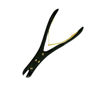 Coupe-fils orthopédique à double action, côté avant, couleur noire, coupe-fils à broche TC, matériau allemand, acier inoxydable, prix de gros - Product Image 5