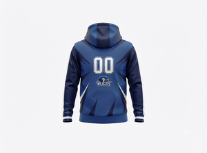 Sudadera con Capucha de Fútbol Personalizada con Logotipo Frontal Sublimado, de Secado Rápido, para Equipos de Fútbol, Transpirable, Ropa Deportiva OEM ODM - Product Image 3