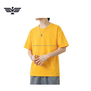 Camiseta Extra Grande para Hombre 100% Algodón |   Camiseta de Alta Calidad de 240g, Estilo Urbano Minimalista, con Hombros Caídos - Product Image 5