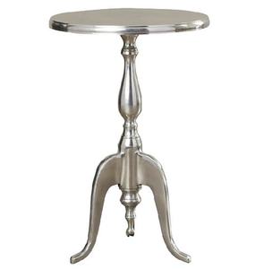 โต๊ะกลางขนาดเล็กสไตล์โบราณสีทอง สำหรับตกแต่งบ้าน ห้องนั่งเล่น วิลล่า ใช้สำหรับวางของตกแต่งพื้น โต๊ะกลางโลหะแบบหล่อ - Product Image 5