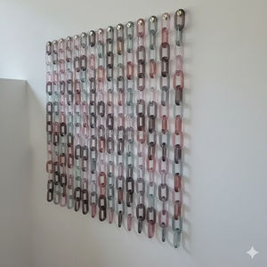 Cadena Decorativa de Resina para Colgar en la Pared, Decoración de Dormitorio, Estilo Artesanal, NOORBABA - Product Image 3