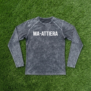<b>Men</b> <b>Compression</b> Long Sleeve <b>Shirt</b> for Style Solid Pattern Spandex/Polyester Breathable Quick Dry Eco-Friendly Customizable - Product Image 6