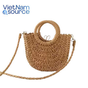 Bolsos Tote de Seagrass Modernos y Elegantes con Cierre de Cordón, Calidad Premium, Hechos a Mano, Descuentos al por Mayor Disponibles - Origen Vietnam - Product Image 2