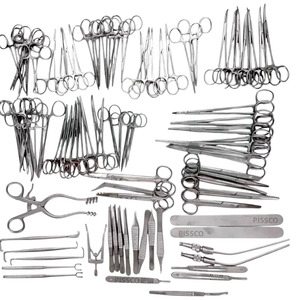 PISSCO Plastic Surgery Surgical <b>Instruments</b> Set 82 PCS Plastic Surgery <b>Instrument</b> Set Surgical Tools Plastic Surgery <b>Instruments</b> - Product Image 1