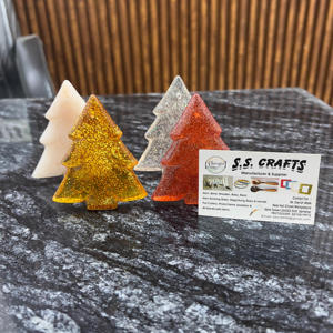 Articles suspendus en résine multi-design de qualité supérieure thème de Noël idéal pour la décoration intérieure personnalisée cadeau moderne - Product Image 4