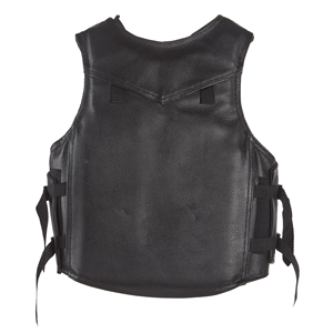 Gilet de protection en cuir de vachette pour l'équitation western, gilet de protection pour le rodéo - Product Image 5