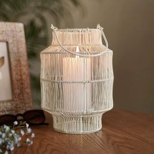 Portavelas colgante vintage para Navidad, portátil, decorativo, de malla metálica, resistente al calor, hecho a mano, para decoración del hogar - Product Image 1