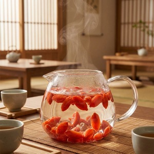 Baies de Goji Sucrées Séchées AD en Vrac, Ingrédient Biologique pour Boissons Chinoises à Base de Plantes, 140 Grains/50g (280g) pour Thés et Boissons Fonctionnelles - Product Image 5